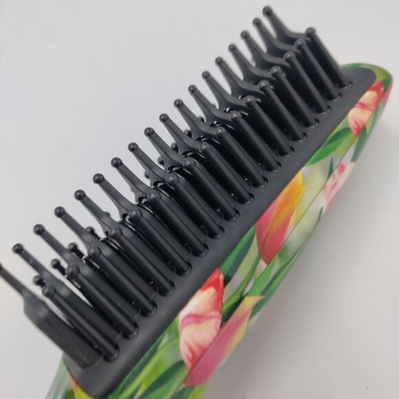 Calista TrianglPRO Triangl Pro Heated Hair Detailer Brush Tulip Floral Pattern - Picture 7 of 11